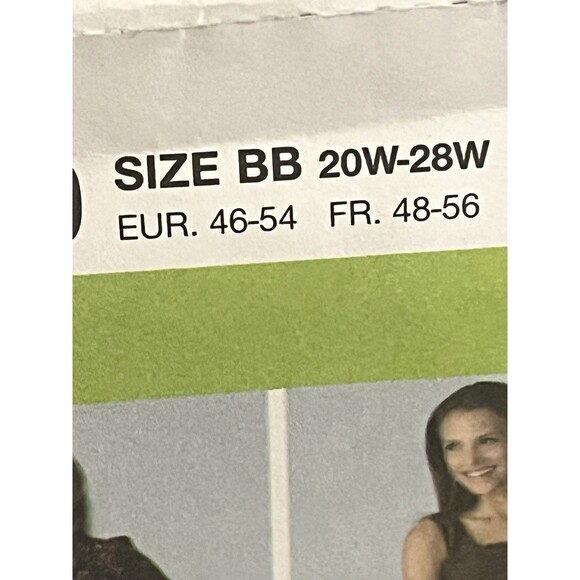 Simplicity Women's Pattern 3700 Size 20W-28W UNCUT Modest Jumper Dress - Picture 5 of 8